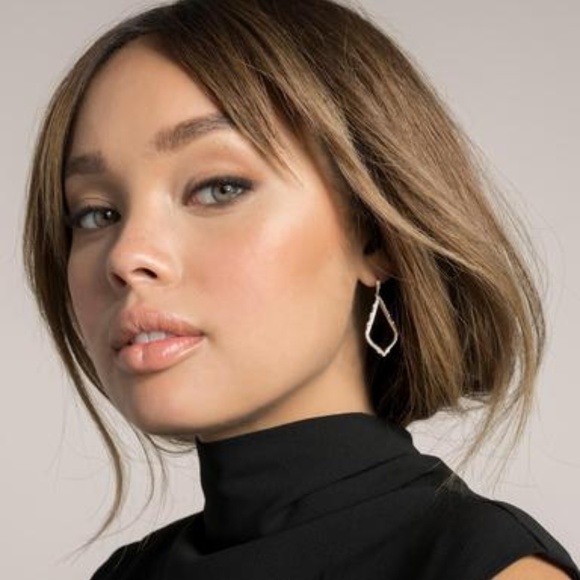 Kendra Scott Sophia Drop Earrings Rhodium Silver BRAND NEW UNWORN - Picture 2 of 5